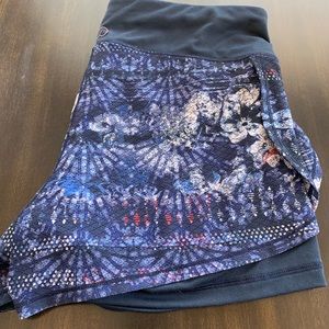 CALIA Printed Two in One Shorts Medium